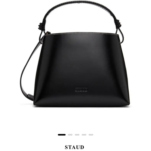 STAUD Tellie Top Handle Bag (Black) - Picture 1 of 4